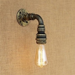 Venkovský retro vintage obraz pro nástěnné svítidlo s okolním osvětlením v mini stylu