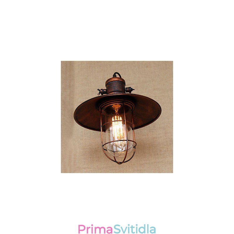 Funkce retro malby Rustic Lodge Country pro nástěnná svítidla v mini stylu