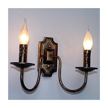 Retro jednoduchá nástěnná lampa Chodba Předsíň Dvojitá hlavní lampa Ložnice Nástěnná lampa v obývacím pokoji Retro jednoduchá nástěnná lampa Chodba Předsíň Dvojitá hlavní lampa Ložnice Nástěnná lampa v obývacím pokoji