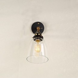 Moderní současná Tradiční klasická rustikální chata Moderní současná bronzová funkce pro nástěnné nástěnné nástěnné svícny