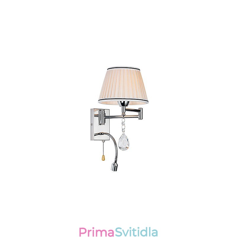 Nástěnná lampa Modern Contemporary Rustic Lodge Moderní Comtemporary Country Chrome Funkce pro Crystal Swing Arm