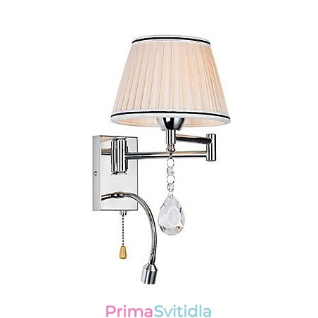 Nástěnná lampa Modern Contemporary Rustic Lodge Moderní Comtemporary Country Chrome Funkce pro Crystal Swing Arm Nástěnná lampa Modern Contemporary Rustic Lodge Moderní Comtemporary Country Chrome Funkce pro Crystal Swing Arm