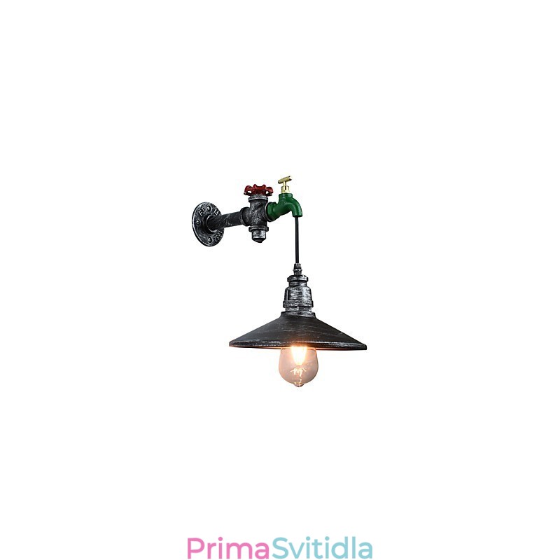 Nástěnná světelná nástěnná nástěnná malba Rustic Lodge Paint pro nástěnné svítidlo s okolním osvětlením