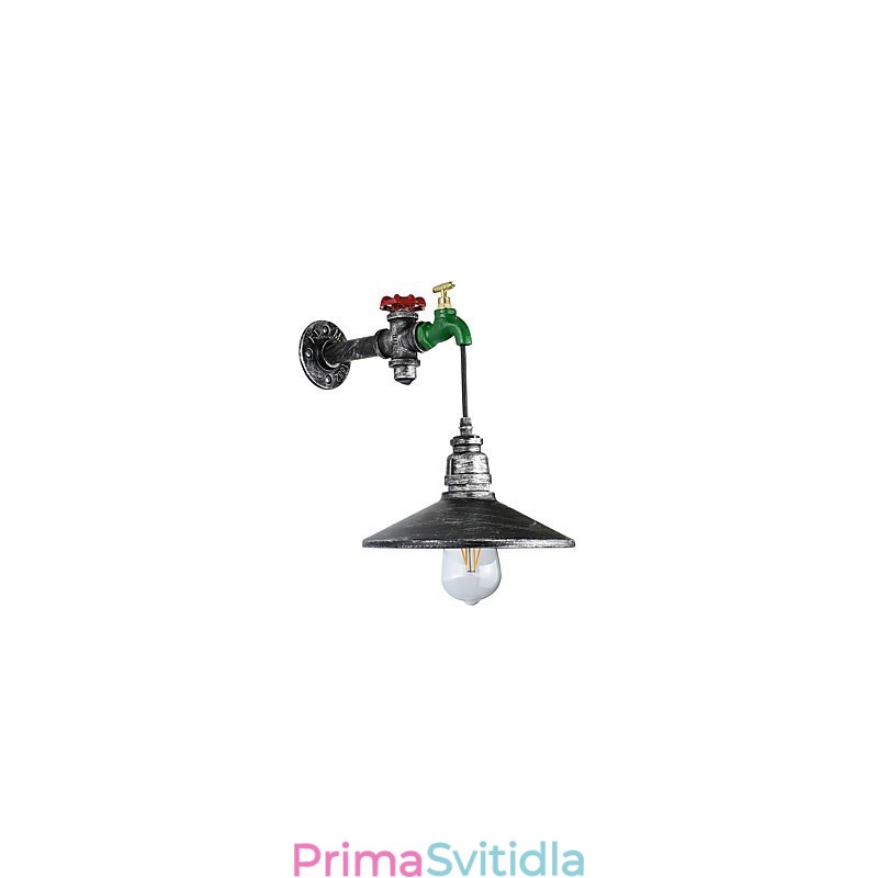 Nástěnná světelná nástěnná nástěnná malba Rustic Lodge Paint pro nástěnné svítidlo s okolním osvětlením