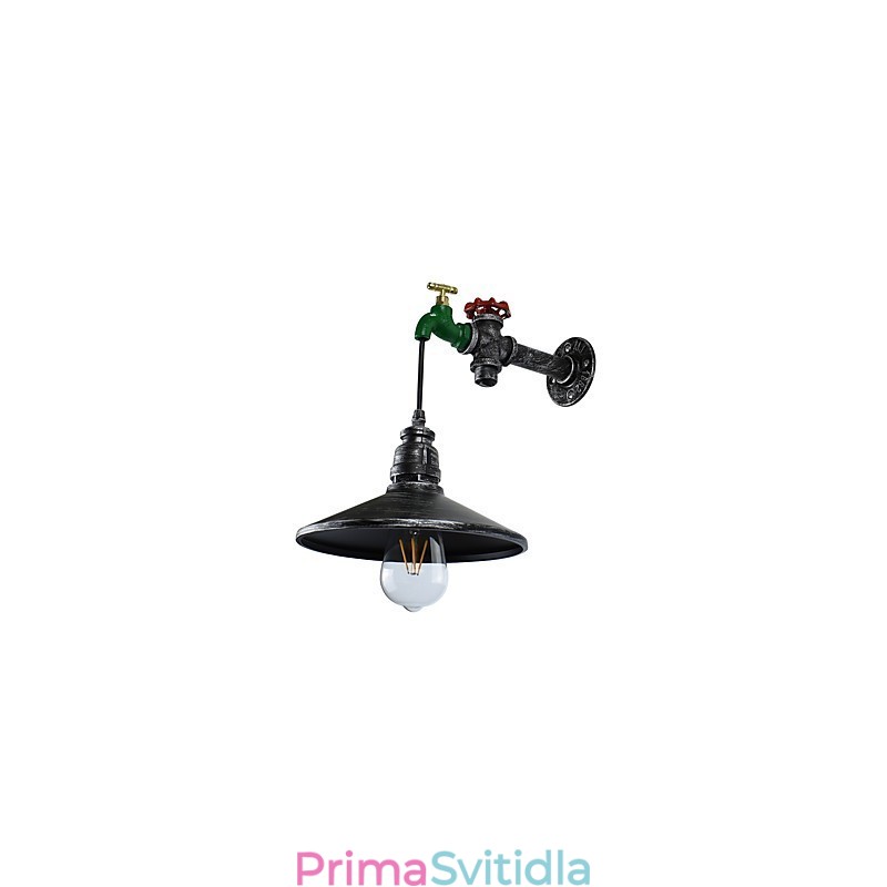 Nástěnná světelná nástěnná nástěnná malba Rustic Lodge Paint pro nástěnné svítidlo s okolním osvětlením