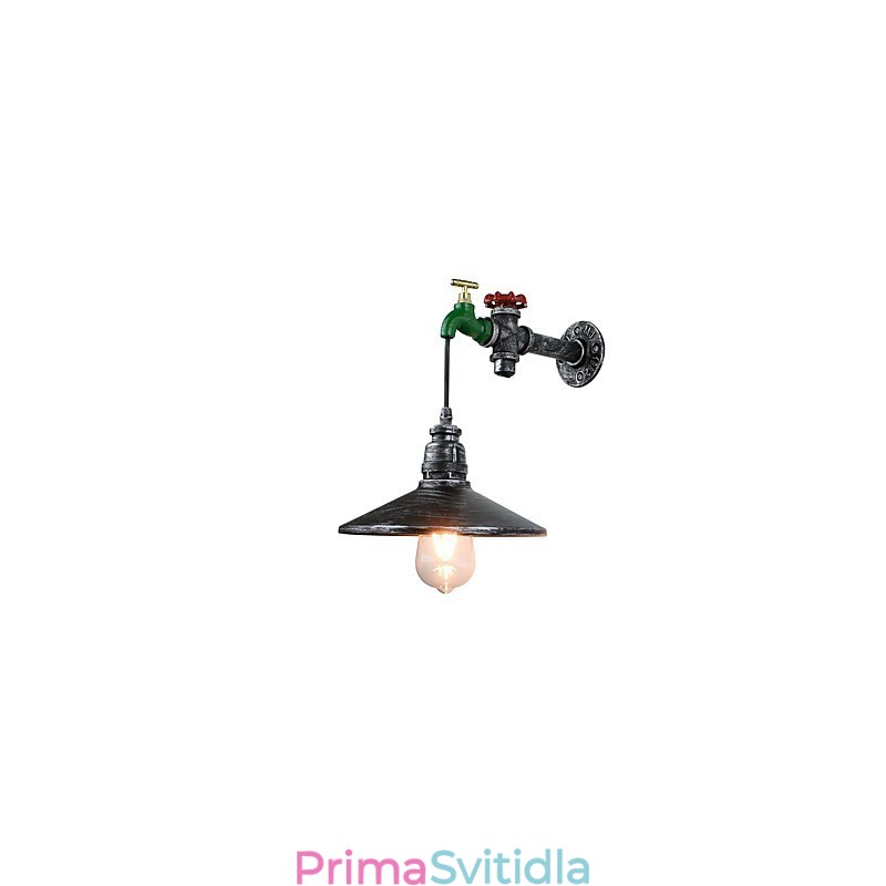 Nástěnná světelná nástěnná nástěnná malba Rustic Lodge Paint pro nástěnné svítidlo s okolním osvětlením