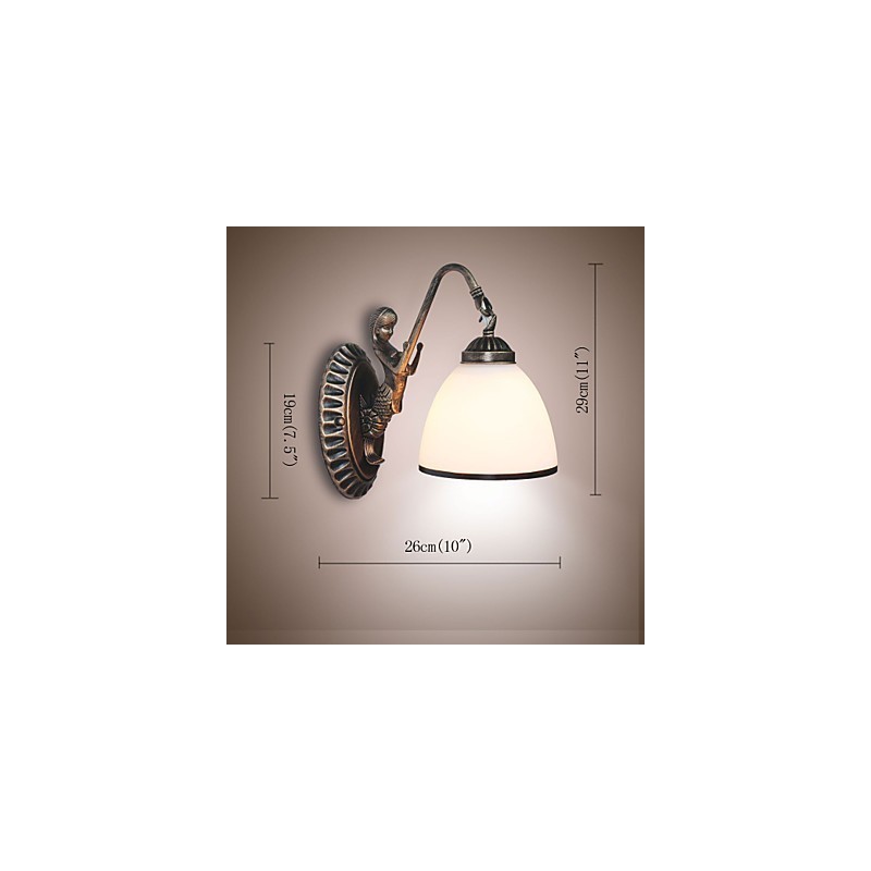 Retro obývací pokoj lampa v evropském stylu Ložnice Nástěnná lampa na verandě Balkonová nástěnná lampa do kavárny