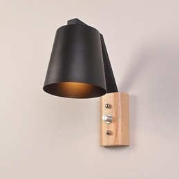 Moderní současná venkovská povrchová úprava s černým oxidem pro nástěnné svítidlo Downlight