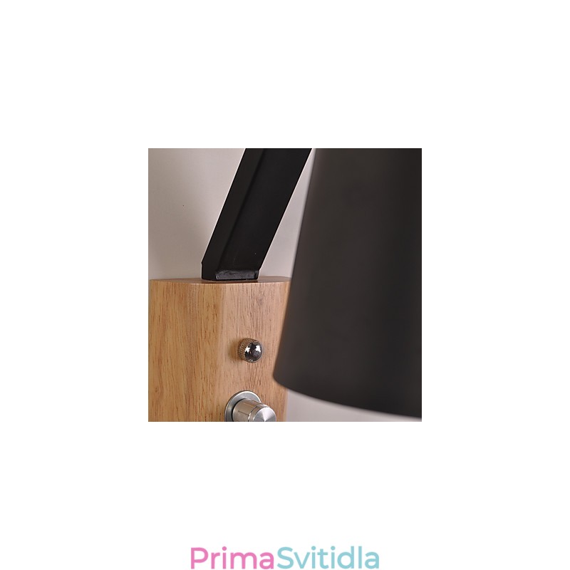 Moderní současná venkovská povrchová úprava s černým oxidem pro nástěnné svítidlo Downlight
