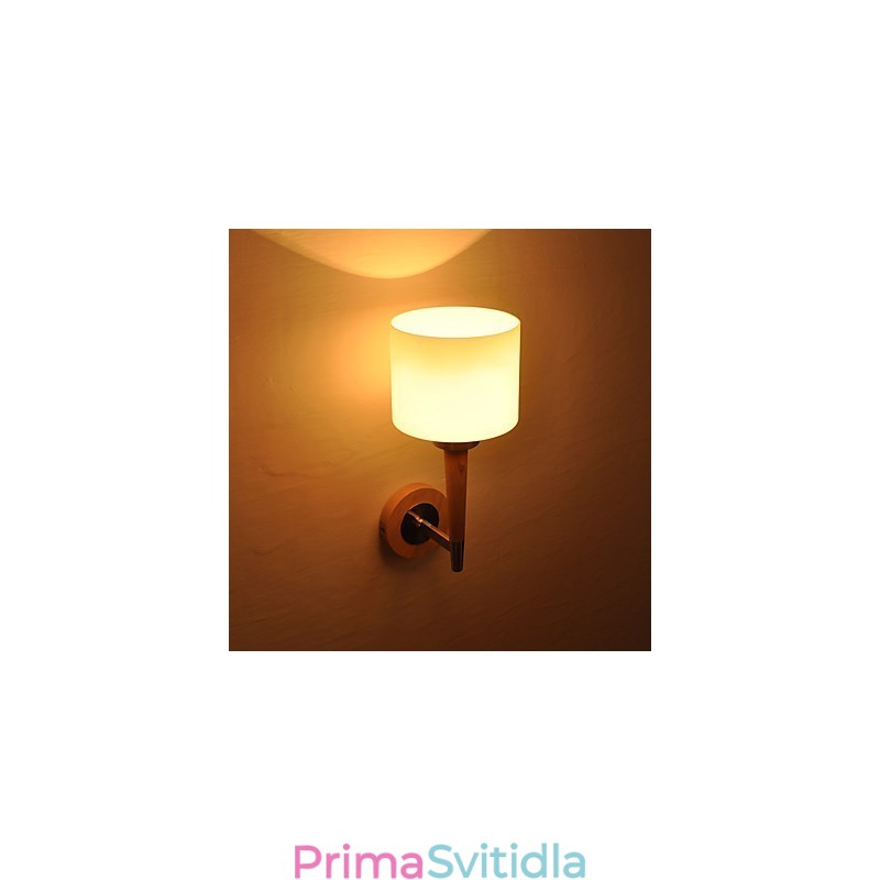 Skleněná nástěnná lampa pro nástěnné nástěnné svítidlo v mini stylu