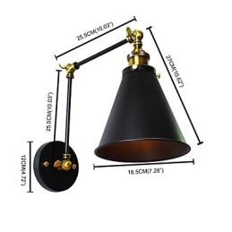 Rustic Lodge Traditional Classic Paint Feature pro nástěnná svítidla Downlight Nástěnné světlo