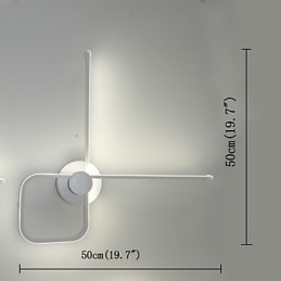 Ložnice Noční lampa Nástěnná lampa Nordic Creative Minimalistická Moderní Obývací pokoj Nástěnná lampa Světla do uličky Schodiště