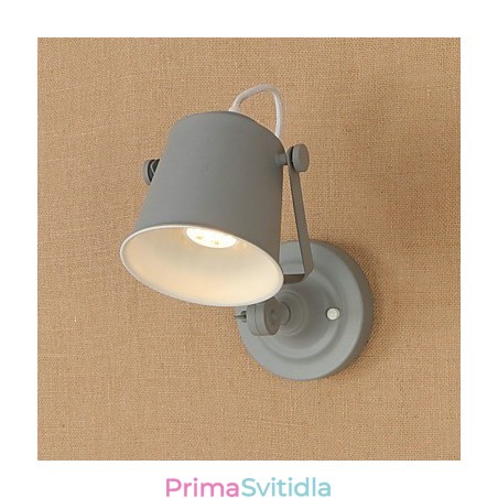 Malovaná ocelová nástěnná lampa němá černá americká káva dekorace retro nástěnná lampa světelný meč na zdi Malovaná ocelová nástěnná lampa němá černá americká káva dekorace retro nástěnná lampa světelný meč na zdi