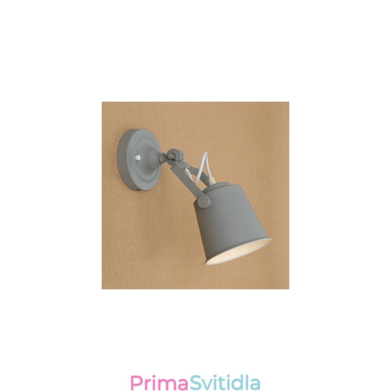 Malovaná ocelová nástěnná lampa němá černá americká káva dekorace retro nástěnná lampa světelný meč na zdi