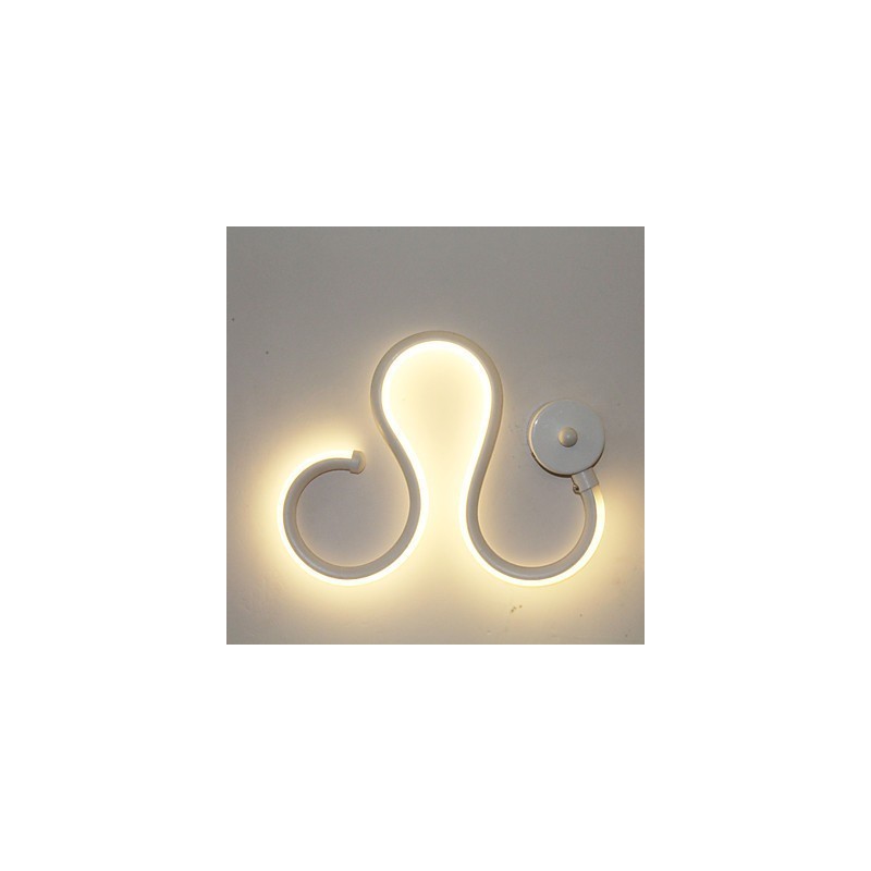 Moderní minimalistická lampa Hliníková lampa Ložnice Dekorace noční lampy Designéři Tvarované osvětlení chodby Kreativní lampy do obývacího pokoje