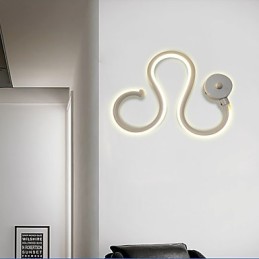 Moderní minimalistická lampa Hliníková lampa Ložnice Dekorace noční lampy Designéři Tvarované osvětlení chodby Kreativní lampy do obývacího pokoje