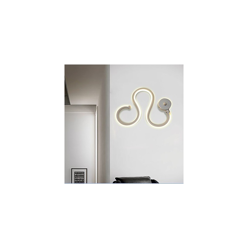 Moderní minimalistická lampa Hliníková lampa Ložnice Dekorace noční lampy Designéři Tvarované osvětlení chodby Kreativní lampy do obývacího pokoje