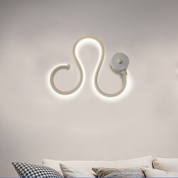 Moderní minimalistická lampa Hliníková lampa Ložnice Dekorace noční lampy Designéři Tvarované osvětlení chodby Kreativní lampy do obývacího pokoje