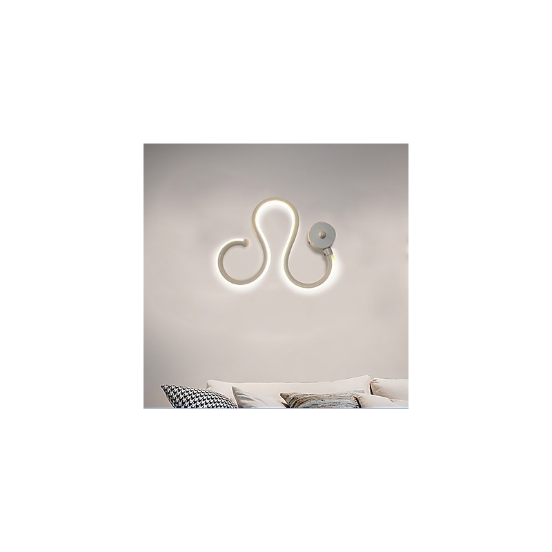 Moderní minimalistická lampa Hliníková lampa Ložnice Dekorace noční lampy Designéři Tvarované osvětlení chodby Kreativní lampy do obývacího pokoje