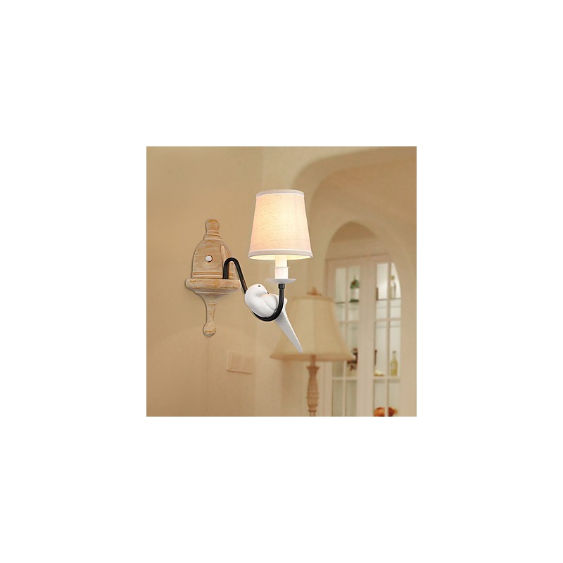 Rustikální Lodge Jednoduché Vintage Malba Funkce Ambient Light Wall Sconces Nástěnné světlo