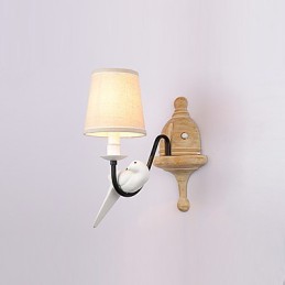 Rustikální Lodge Jednoduché Vintage Malba Funkce Ambient Light Wall Sconces Nástěnné světlo