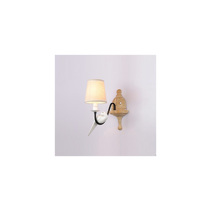 Rustikální Lodge Jednoduché Vintage Malba Funkce Ambient Light Wall Sconces Nástěnné světlo