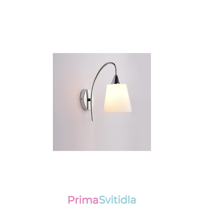 Skleněná nástěnná lampa Nástěnné svícny Kovová základna pro nástěnné světlo