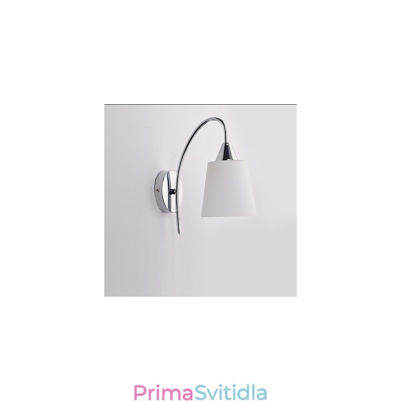 Skleněná nástěnná lampa Nástěnné svícny Kovová základna pro nástěnné světlo