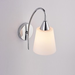 Skleněná nástěnná lampa Nástěnné svícny Kovová základna pro nástěnné světlo