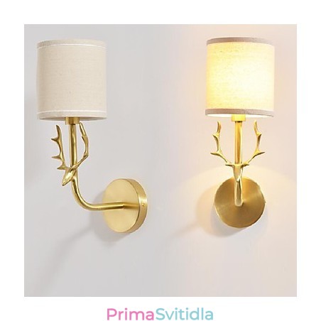 Jednoduché Vintage Tradiční Klasická mosazná funkce pro nástěnné svítidlo s okolním osvětlením v mini stylu Jednoduché Vintage Tradiční Klasická mosazná funkce pro nástěnné svítidlo s okolním osvětlením v mini stylu