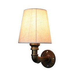 Rustic Lodge mosazný prvek pro nástěnné svítidlo s okolním osvětlením