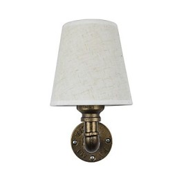 Rustic Lodge mosazný prvek pro nástěnné svítidlo s okolním osvětlením
