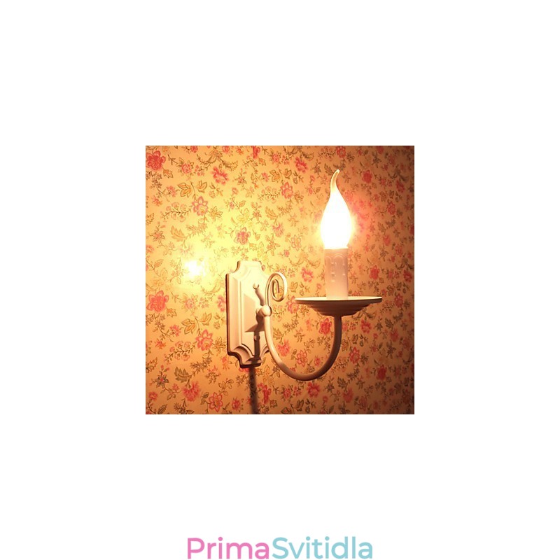 Jednoduchá moderní nástěnná lampa svíčka Jednohlavová lampa chodbová noční lampa