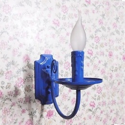 Jednoduchá moderní nástěnná lampa svíčka Jednohlavová lampa chodbová noční lampa