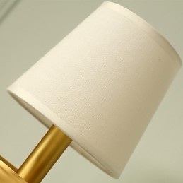 Jednoduchá venkovská tradiční klasická mosazná funkce pro nástěnné svítidlo s uplight nástěnným svítidlem v mini stylu