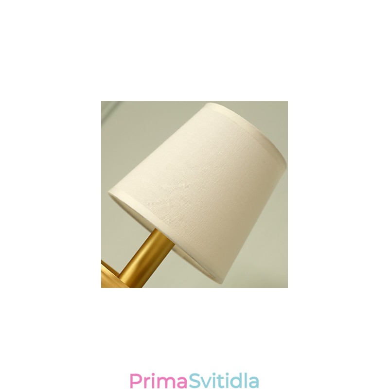 Jednoduchá venkovská tradiční klasická mosazná funkce pro nástěnné svítidlo s uplight nástěnným svítidlem v mini stylu