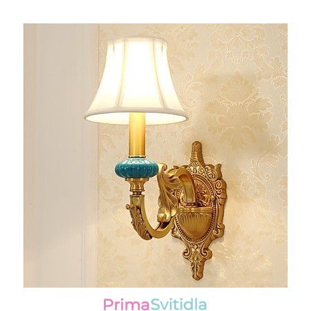 Jednoduchá venkovská tradiční klasická mosazná funkce pro nástěnné svítidlo v mini stylu uplight Jednoduchá venkovská tradiční klasická mosazná funkce pro nástěnné svítidlo v mini stylu uplight