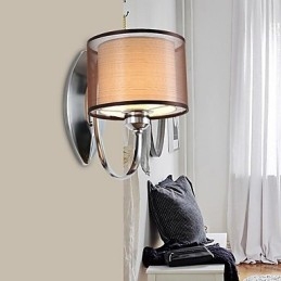 Vintage galvanicky pokovené nástěnné nástěnné svítidlo Downlight