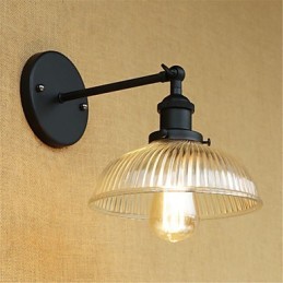 Funkce country retro malby pro ochranu zraku v mini stylu Nástěnné svítidla s okolním světlem