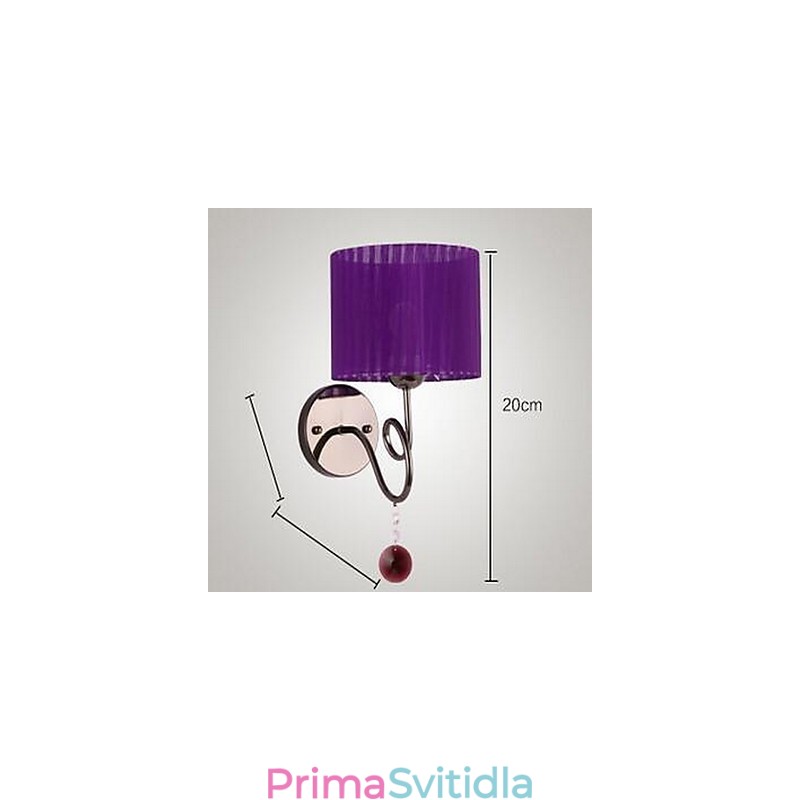 Moderní moderní galvanicky pokovené nástěnné svítidlo Uplight Wall Sconces