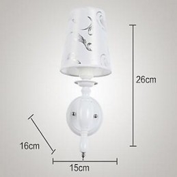 Moderní moderní galvanicky pokovené nástěnné svítidlo Uplight Wall Sconces