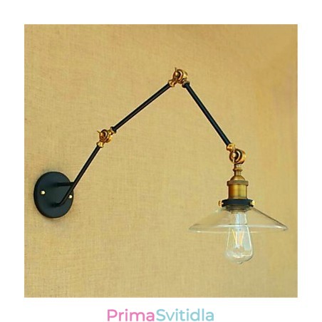 Rustic Lodge Country Chrome funkce pro okolní světlo s otočným ramenem Rustic Lodge Country Chrome funkce pro okolní světlo s otočným ramenem