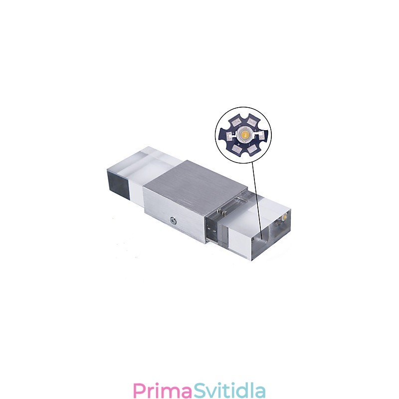Zásuvka pro 6 zářivek Moderní současná lesklá funkce pro okolní světlo Nástěnné nástěnné svítidlo