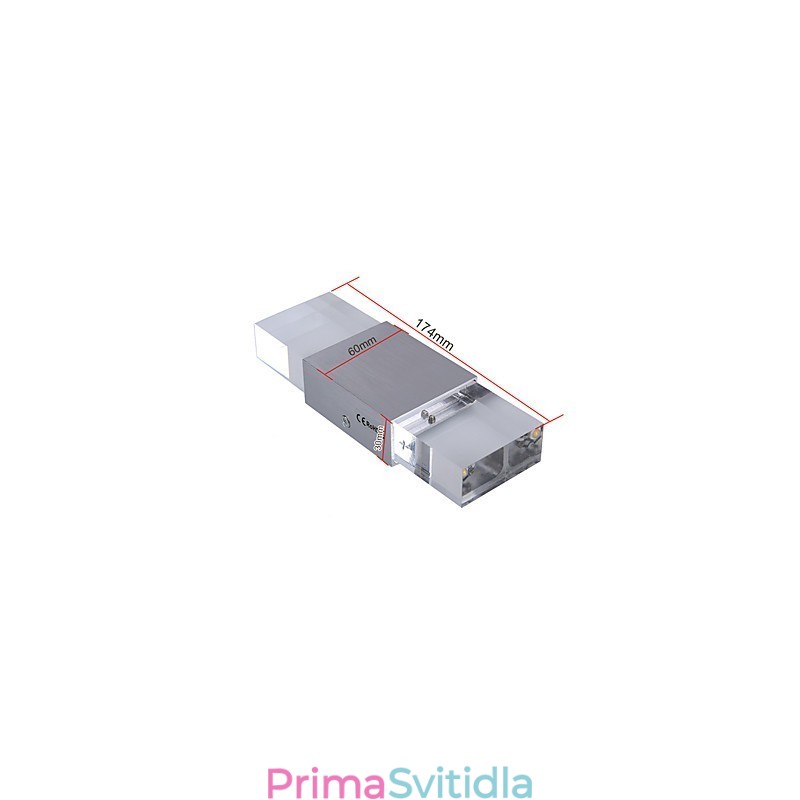 Zásuvka pro 6 zářivek Moderní současná lesklá funkce pro okolní světlo Nástěnné nástěnné svítidlo
