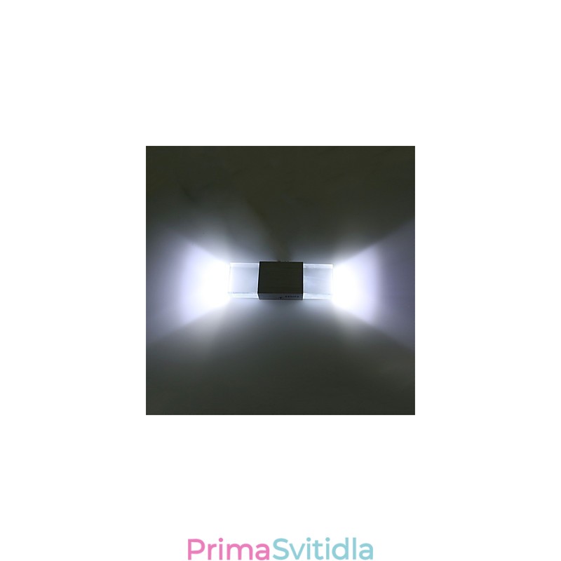 Zásuvka pro 6 zářivek Moderní současná lesklá funkce pro okolní světlo Nástěnné nástěnné svítidlo