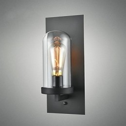 Kreativní moderní minimalistický Restaurant Bar Schody do americké venkovské uličky Edison nástěnná lampa s jedním sklem