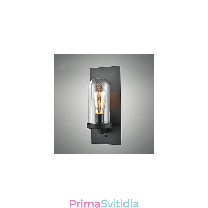 Kreativní moderní minimalistický Restaurant Bar Schody do americké venkovské uličky Edison nástěnná lampa s jedním sklem