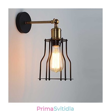 Loft vintage nástěnná svítidla Industrial Edison Fashion Simplicity Wall Sconces Metal Base Cap Loft vintage nástěnná svítidla Industrial Edison Fashion Simplicity Wall Sconces Metal Base Cap