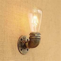 Funkce country retro malby pro nástěnné nástěnné osvětlení s okolním světlem v mini stylu