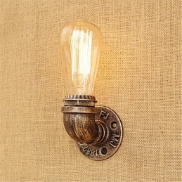 Funkce country retro malby pro nástěnné nástěnné osvětlení s okolním světlem v mini stylu